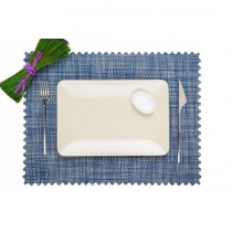 Dinner Design Dikdörtgen Amerikan Servis-Jeans