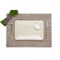 Dinner Design Dikdörtgen Amerikan Servis-Sunflower Seed