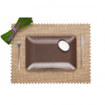 Dinner Design Dikdörtgen Amerikan Servis-Walnut