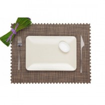 Dinner Design Dikdörtgen Amerikan Servis-Wenge