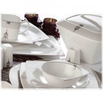 Noble Life 86 Parça Porselen Yemek Takımı-Crown