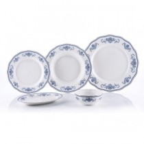 Porio 74 Parça Bonechina Yemek Takımı (M44-124)