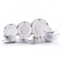 Porio 74 Parça Bonechina Yemek Takımı (M44-125)