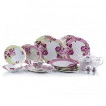Porio 74 Parça Bonechina Yemek Takımı (M52-101)
