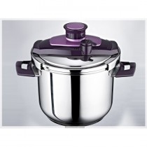 Noble Life 7 Litre Düdüklü Tencere-Lila