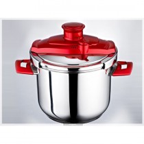 Noble Life 7 Litre Düdüklü Tencere-Kırmızı