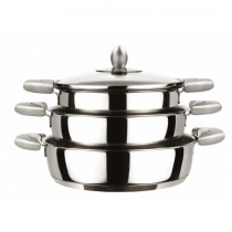 Hisar 6 Parça Yapışmaz Sahan Seti-Mercury Gri