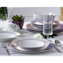 Pierre Cardin 24 Parça Yemek Takımı (Lilac)