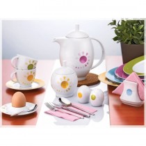 Noble Life 47 Parça Porselen Kahvaltı Takımı-Point Colours