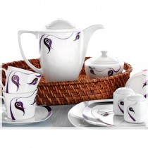 Noble Life 43 Parça Porselen Kahvaltı Takımı-Tulip