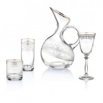 Pierre Cardin 19 Parça Cam Sofra Takımı (Royal)