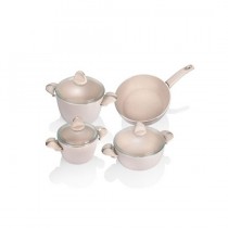 Pierre Cardin Granit Tencere Seti (Pudra)