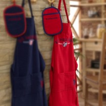 US Polo Home Louisiane Mutfak Önlüğü-Kırmızı