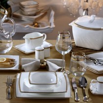 Pierre Cardin 86 Parça Yemek Takımı (Queen) Tencere Seti Hediyeli