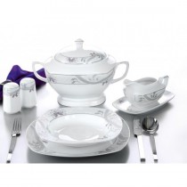 Kütahya Porselen 85 Parça Porselen Yemek Takımı-Aliza 10124