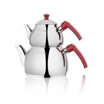 Pierre Cardin Zena Çaydanlık Takımı (Kırmızı)