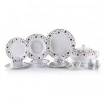 Porio 85 Parça Bonechina Yemek Takımı (M44-114)